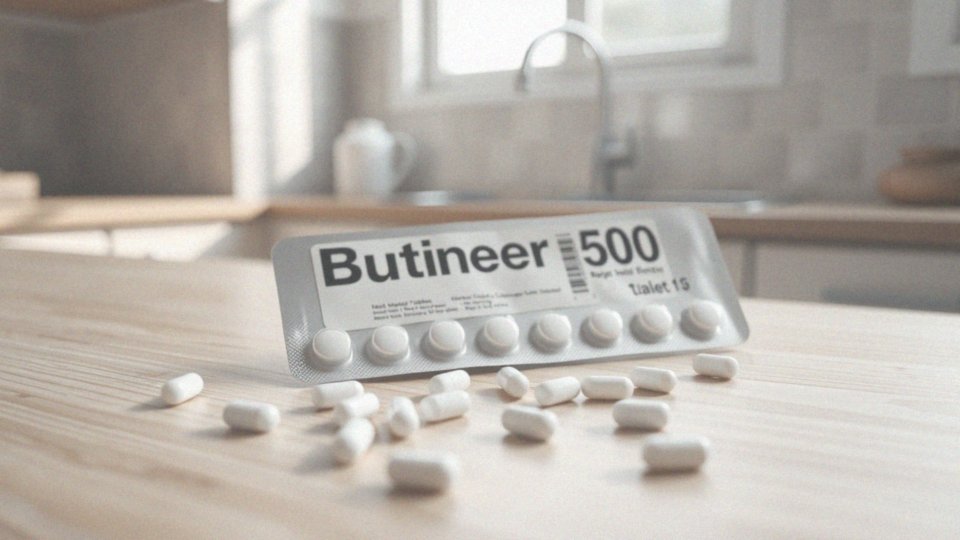Jakie składniki zawiera Butiner 500?